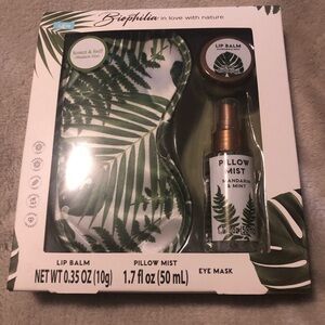 Biophilia Pillow Mist and Eye Mask Set box of six